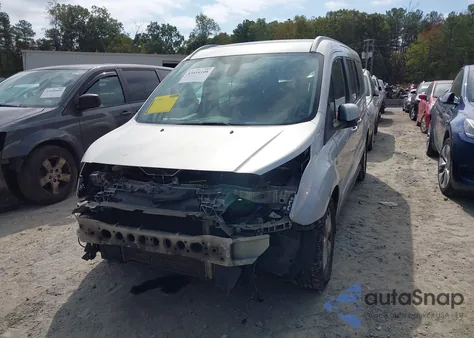 2016 Ford Transit Connect Titanium from USA, damaged, VIN NM0GE9G75G1236992